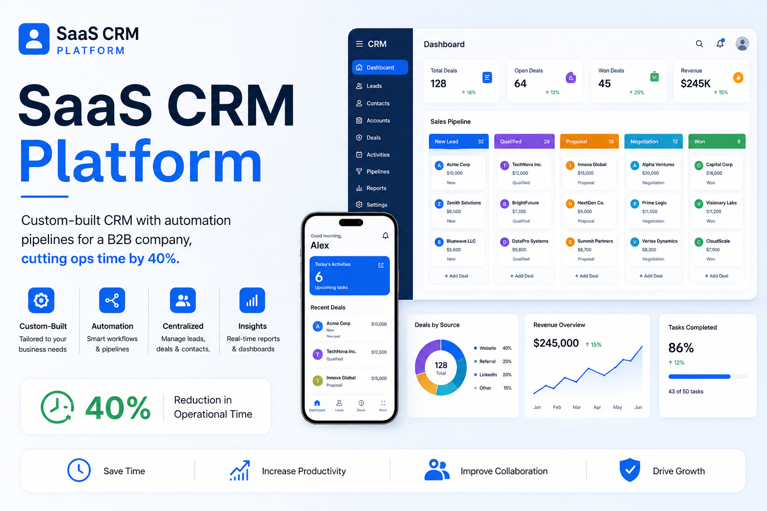 SaaS CRM Platform
